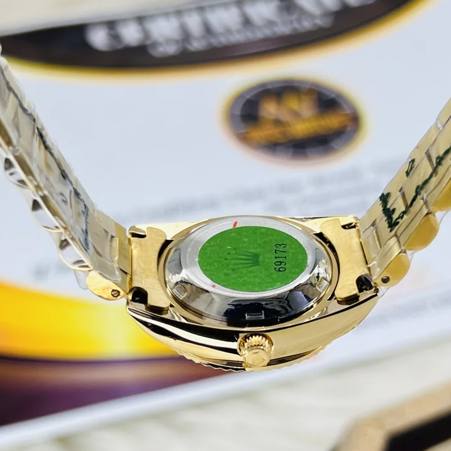 Rolex Oyster Datejust Gold for Ladies – Elegant Luxury Timepiece | Available at Wrist Vibe PK - Image 3